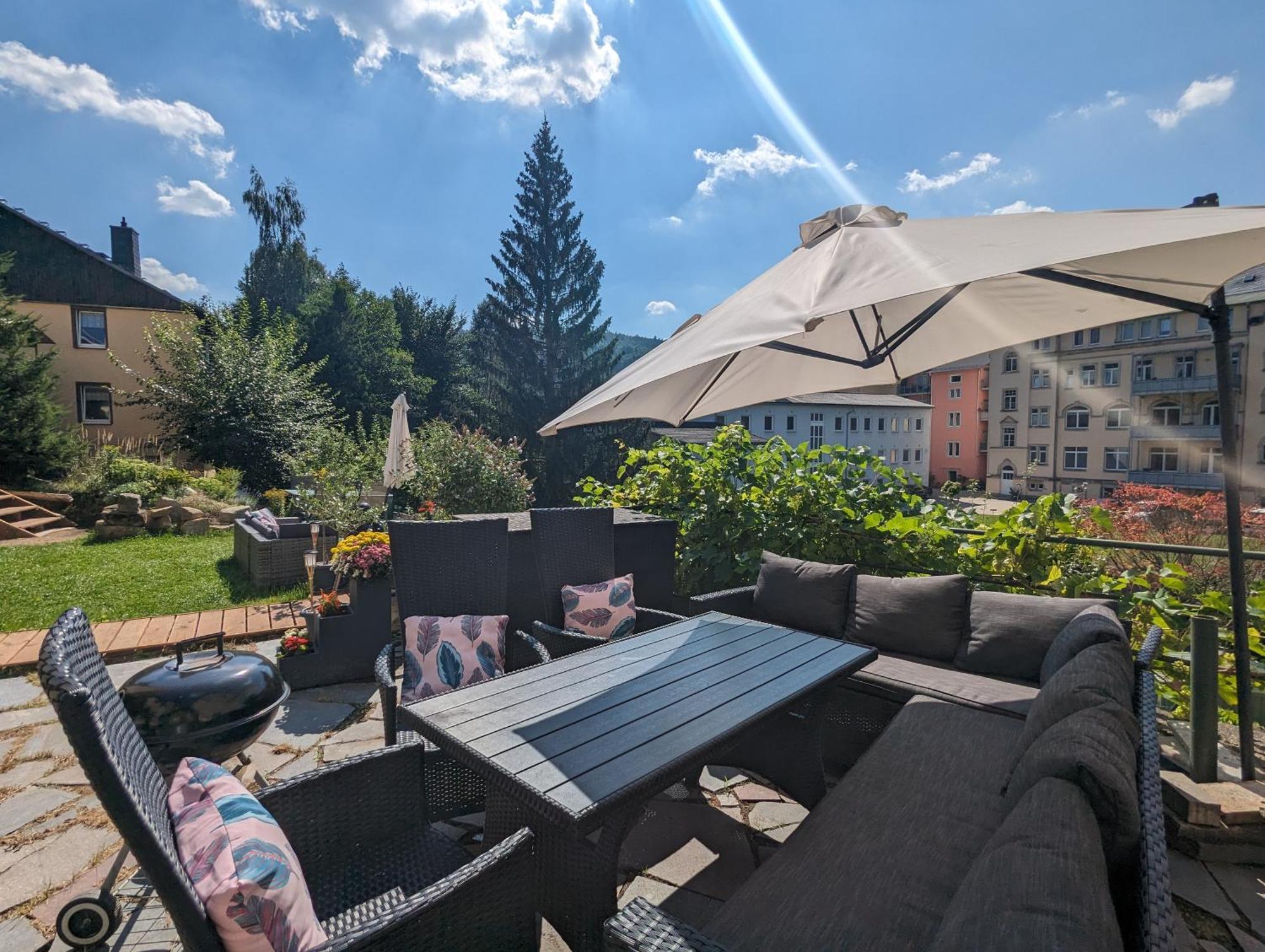 F3 Urlaubsmagie - Pool, Garten & Terrasse - 4P Sebnitz Zewnętrze zdjęcie