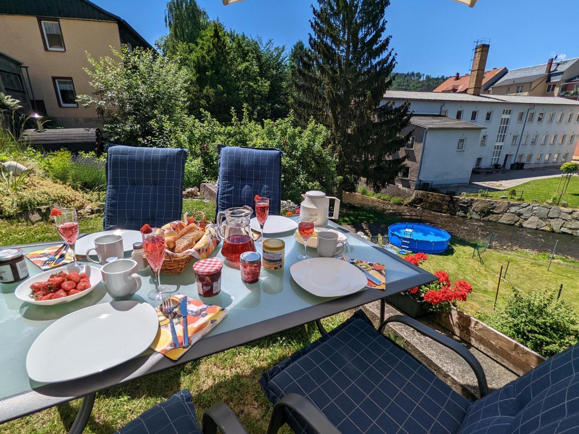 F3 Urlaubsmagie - Pool, Garten & Terrasse - 4P Sebnitz Zewnętrze zdjęcie