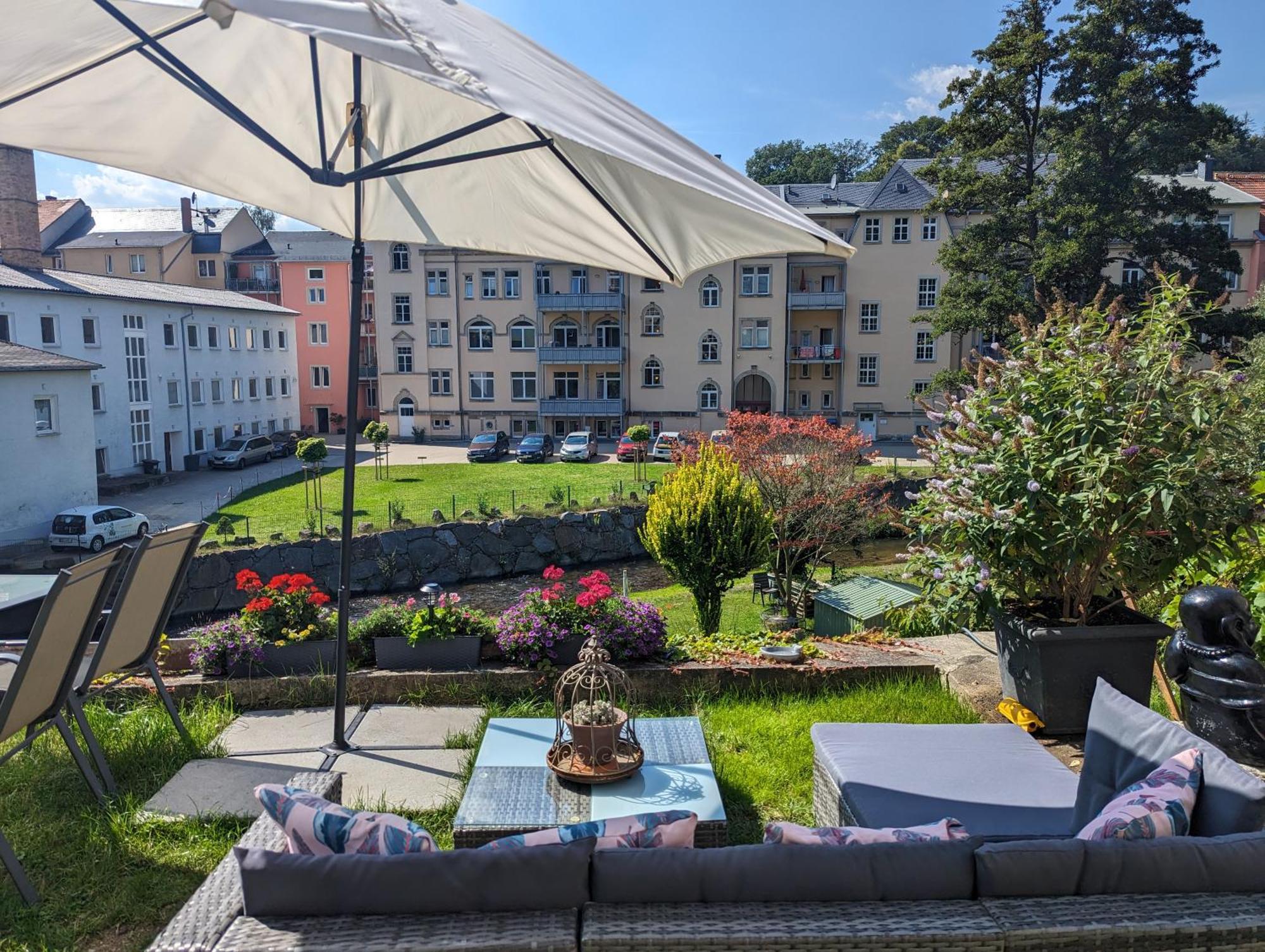 F3 Urlaubsmagie - Pool, Garten & Terrasse - 4P Sebnitz Zewnętrze zdjęcie