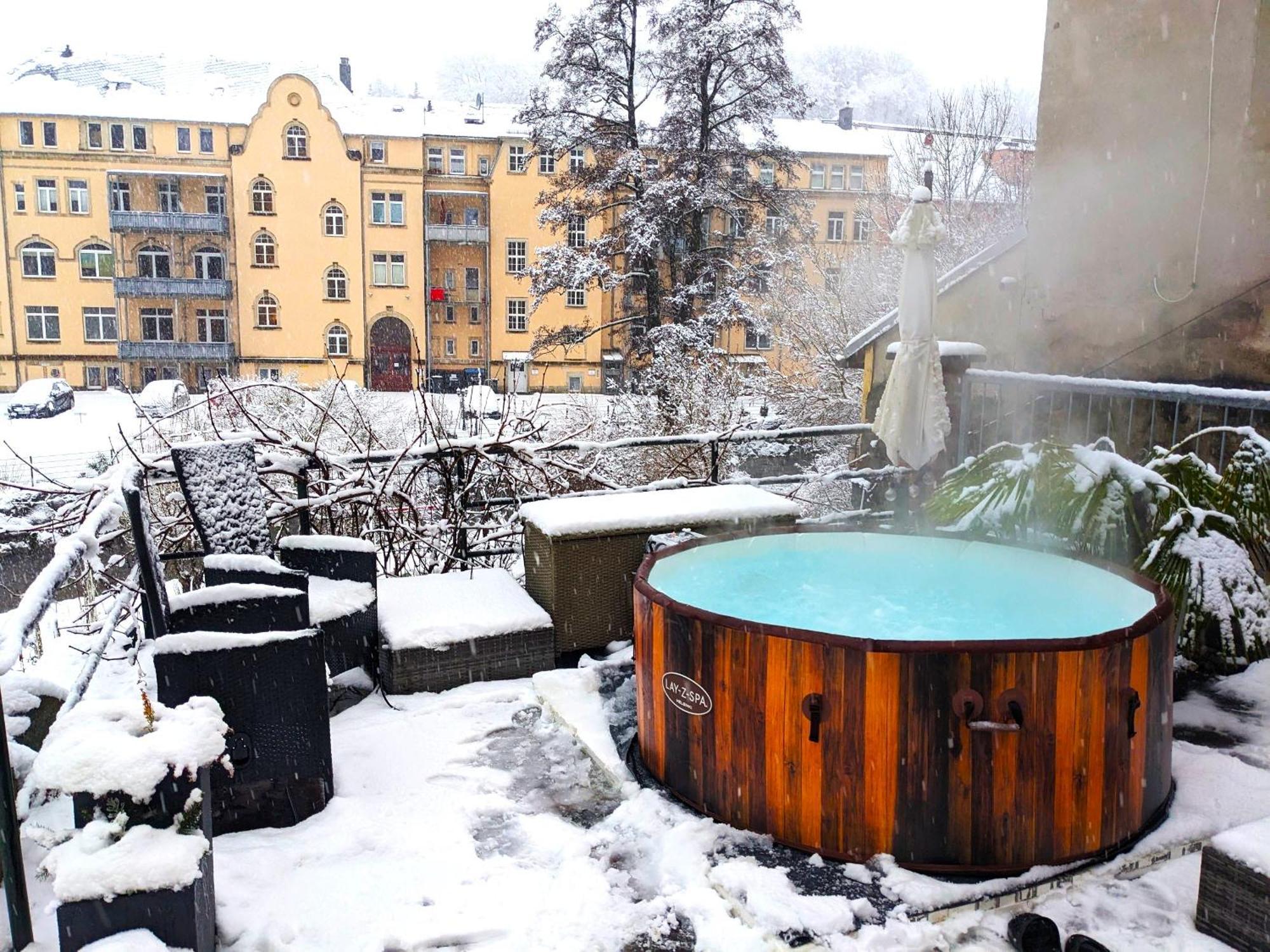 F3 Urlaubsmagie - Pool, Garten & Terrasse - 4P Sebnitz Zewnętrze zdjęcie